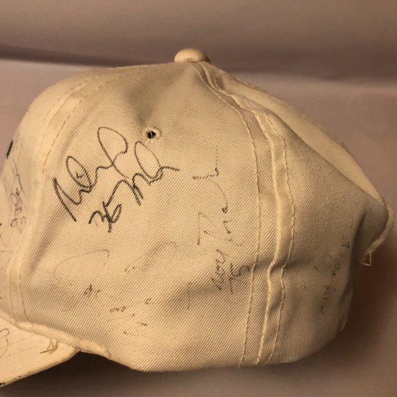 Vintage Sports Specialties NFL Philadelphia Eagles White Script Snapback Hat - Picture 4 of 9